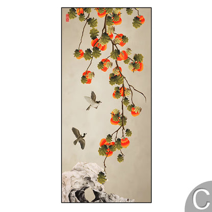 Chinese Simple Ink Art Canvas Poster Flower And Bird Wall Painting Prints Pictures Bedroom Corridor Living Room Decoration Mural