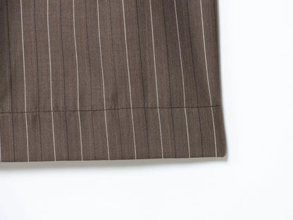 KONDALA Women Elegant Striped Blazer Suit Slim Button Blazer or Wide-leg Pants 2025 Spring Fall Fashion Mujer Commute Pants Set