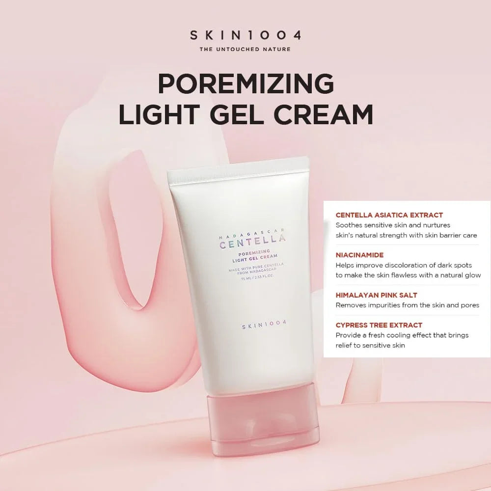 Korean Centella Original Products Pink Salt Fresh Ampoule Toner Facial Serum Cleanser and Moisturiser Cream Skincare Full Set