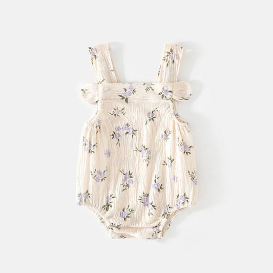 Sommer Baby Hosenträger Body Kleinkind Mädchen Süße Blumen Overall Infant Dünne Cartoon Tier Ein Stück.
