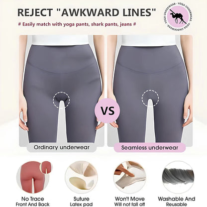 3Pcs Camel Toe Concealer Panties Anti Camel Toe Cover Briefs Cameltoe Prevention Underwear No Show Panties For Leggings.