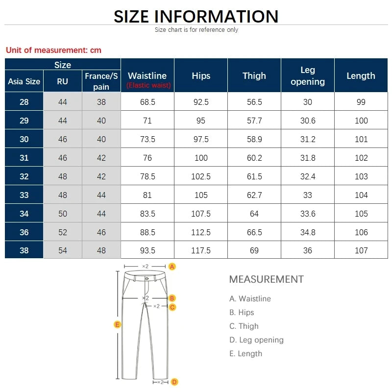 New Autumn Men's Business Straight Suit Trousers Elastic Waist Drape Loose Casual Stitching Khaki Black Pants Brand Clothing.