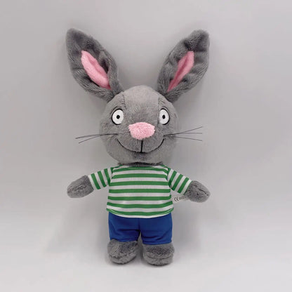 Pip and Posy Plush Toys Soft Stuffed Animal Rabbit Mouse Plushie Dolls Kids Educational Stuffed Figures Birthday Christmas Gifts.