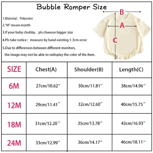 „It's My First Birthday“-Bubble-Strampler für Babys, kurzärmelig, übergroßer Bubble-Body, Geburtstagsfeier, Säuglingskleidung