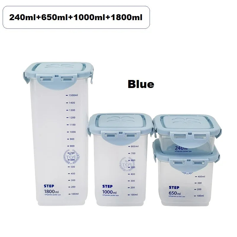 WBBOOMING Healthy Plastic Box Food Storage Box Storage Tank Airtight Plastic Containers Sealed Cans For Coarse Cereals Grains