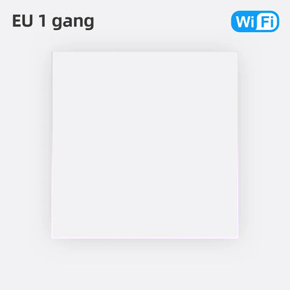 AVATTO Tuya Zigbee/WiFi Smart Lichtschalter mit Neutralleiter, Tasten-Rebound-Schalter mit Umgebungslicht-Unterstützung Alexa Google Home