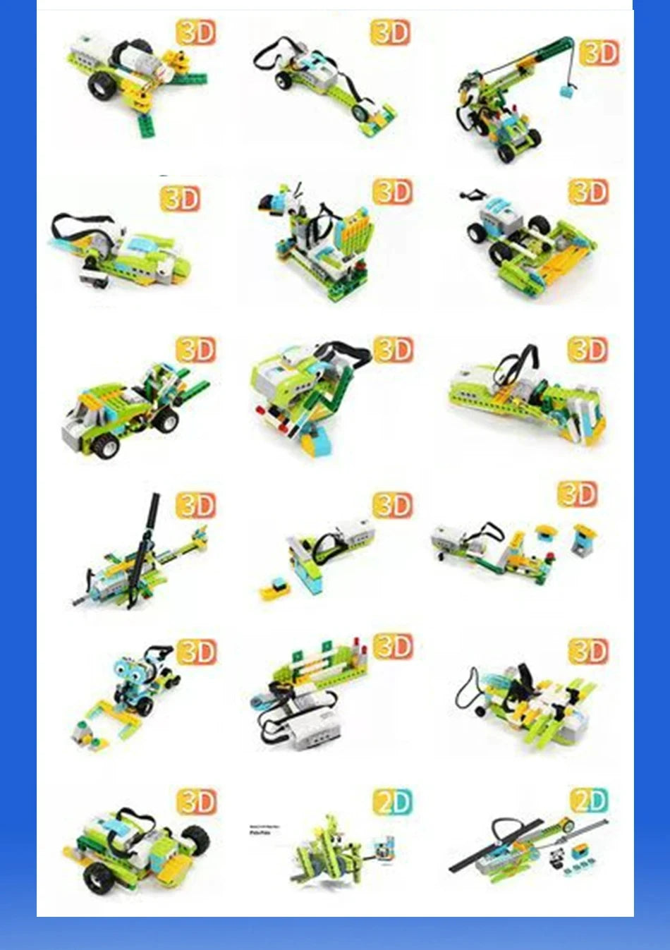 NEW 280PCS Parts WeDo 2.0 Robotics Construction Core Set Building Blocks Compatible with 45300 Scratch 3.0 Educational DIY Toys.