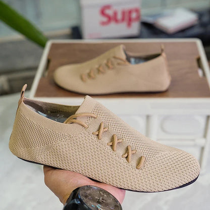 YRZL Men's Comfortable Shoes Breathable Walking Shoes Summer Mesh Loafers Anti Slip Casual Sneakers Lightweight Shoes for Men