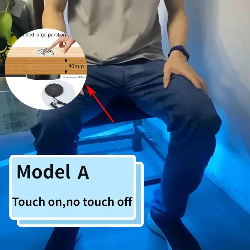 12V LED Dimmbarer Berührungssensorschalter Durchdringende Holzplatte Smart Home Maßgeschneiderter Dimmer für die Beleuchtungssteuerung.