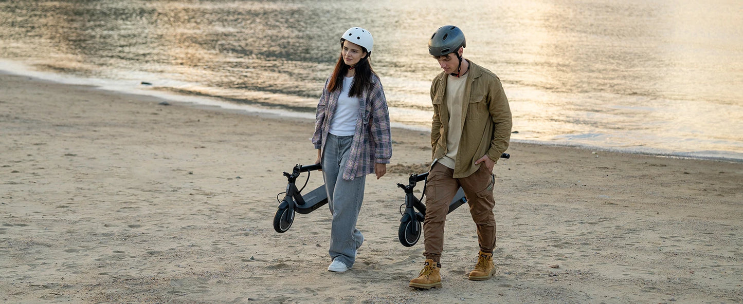 5TH WHEEL E30 ABE Adult Electric Scooter 350W Motor 36V 7.5AH Battery City Electric Scooter 8.5" Solid Tires Foldable E-Scooter.