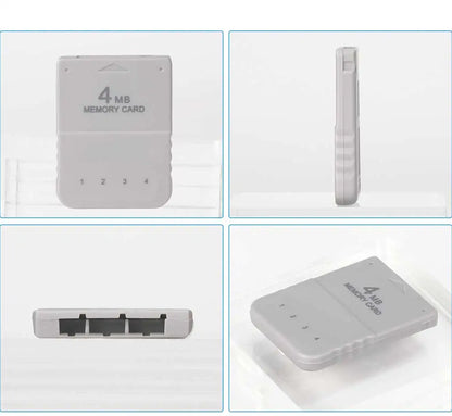 BlueRetro 1PC/2PC 4M Memory Card For PS1 Save Game Card  For PlayStation1 PS One Game Consoles Data Saving Progress Memory Card.