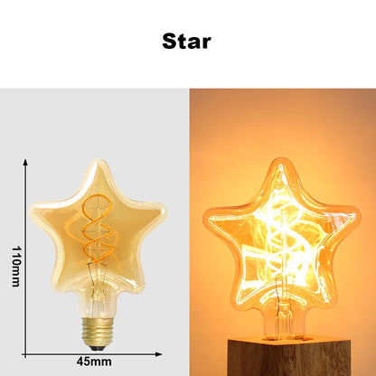 Vintage LED Edison Glühbirnen Lichter E27 AC 220V Retro Loft LED Lampe Schlafzimmer Esszimmer Für Home Dekoration innen Beleuchtung.