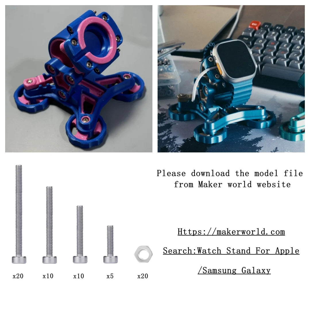 For Bambu Lab 3D printing DIY Creative Model Computer A1 Mini Wireless Mouse charger LED Light  Boat Gifts 3D Printer Parts.