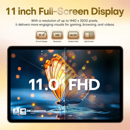 Original Pad 8 Ultra 11 Inch 16GB RAM 1TB ROM tablet Android 14 Core Pad Tablet PC Phone Dual Wifi tablette android 8800mah.