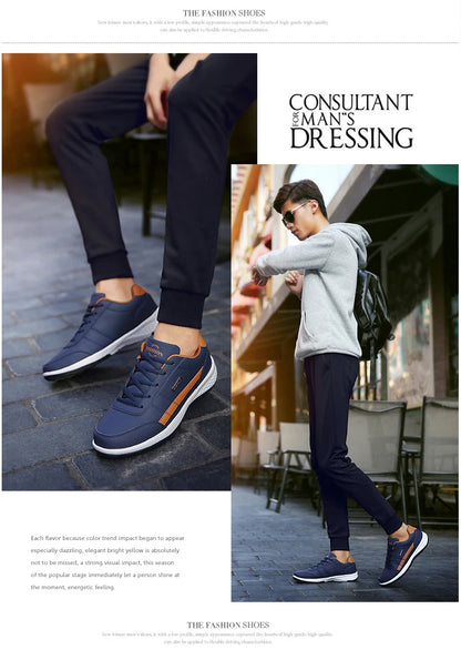 Pu Leder Männer Schuhe Turnschuhe Trend Casual Atmungsaktive Freizeit Männlichen Turnschuhe Nicht-Slip Schuhe Vulkanisierte Schuhe Tenis Masculino