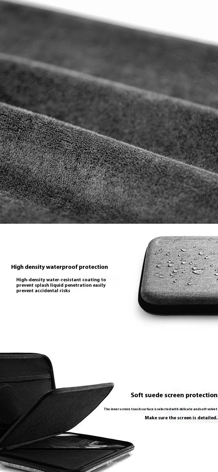 EVA Tablet Storage Bag for 9-13 Inch Tablet Sleeve Case Fits Ipad Air 11 10.9 Inch Ipad Pro 11 M4 Ipad Pro 13 Inner Bag 2025.
