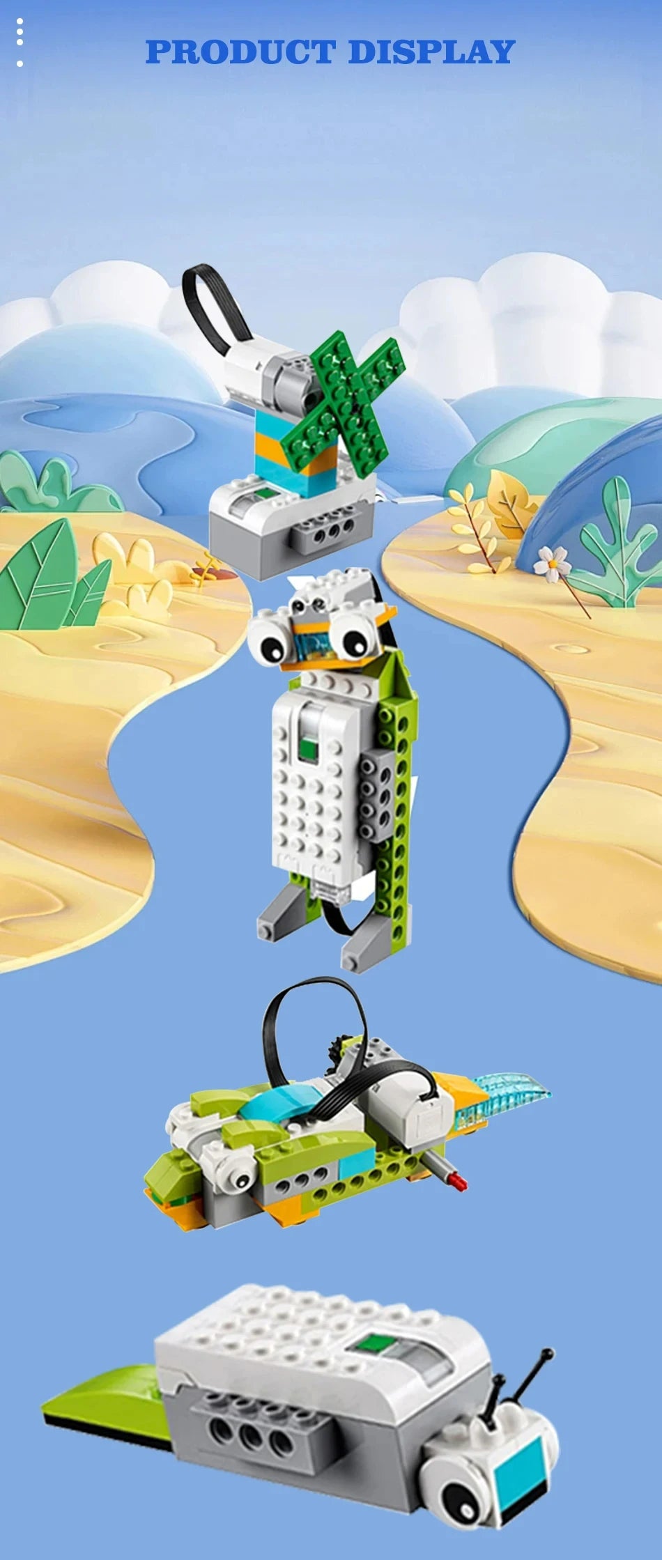 NEW 280PCS Parts WeDo 2.0 Robotics Construction Core Set Building Blocks Compatible with 45300 Scratch 3.0 Educational DIY Toys.