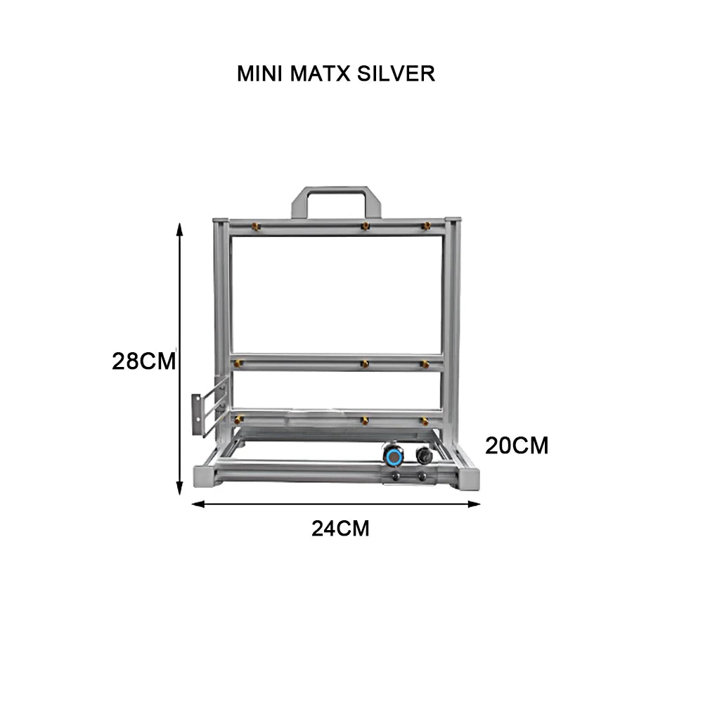 ITX MATX ATX Gamer Cabinet,MOD Desktop PC Case Open Frame Rack,Water Cooler Computer Gaming Chassis Vertical Personality DIY.