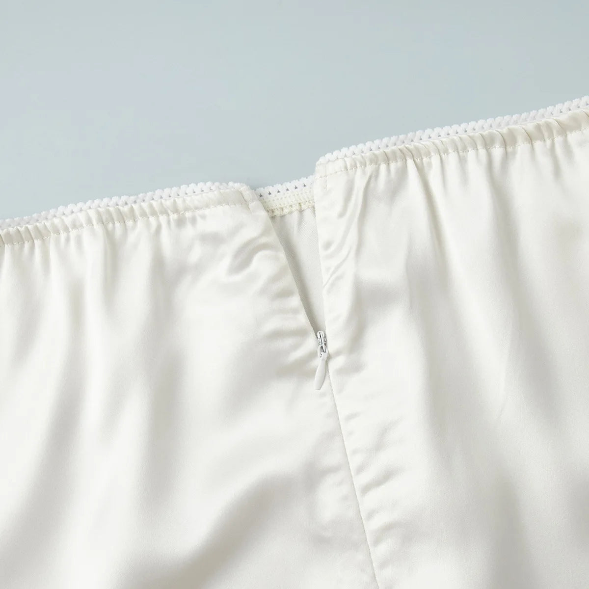 Tossy White Casual Lace Long Skirt For Women Slim High Waist Patchwork Elegant Commute Clothes Summer 2025 Female Maxi Skirt New.