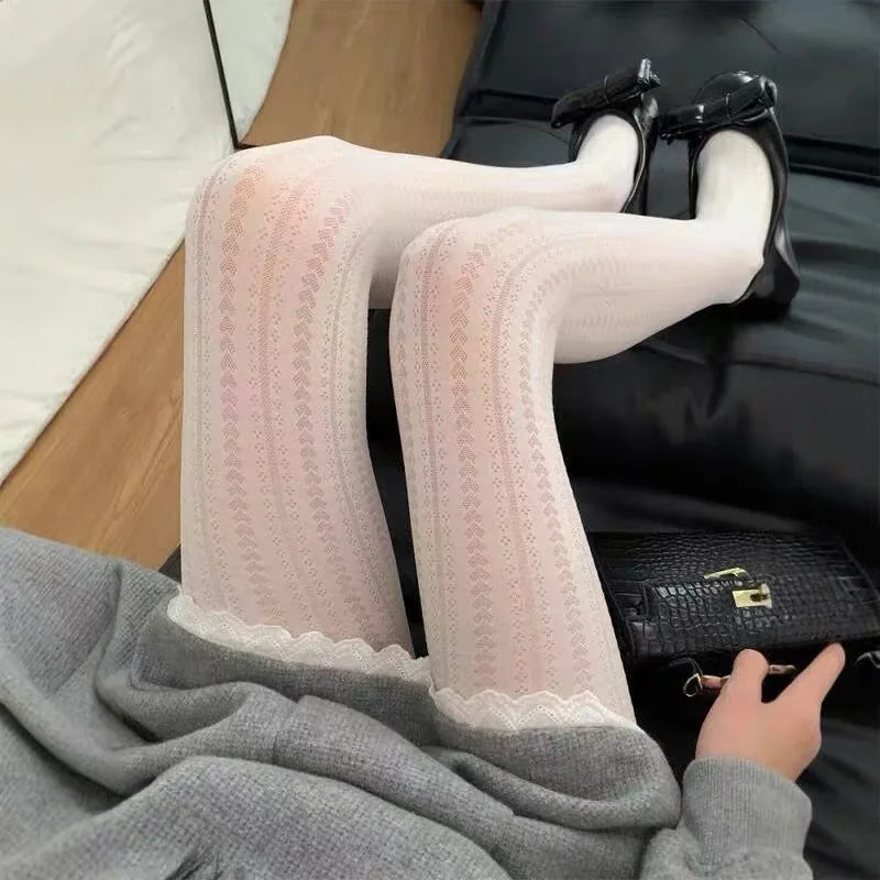 Women Stockings Sexy Slim Pantyhose Spring Autumn Winter Leggings New Solid Color Retro Super Stretch Tights Stockings