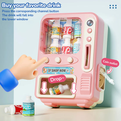 Simulated Kitchen Toy Play Set Miniature Food Pretend Play House Appliance Laundry Cookware Children Role-Playing Toys Girl Game.