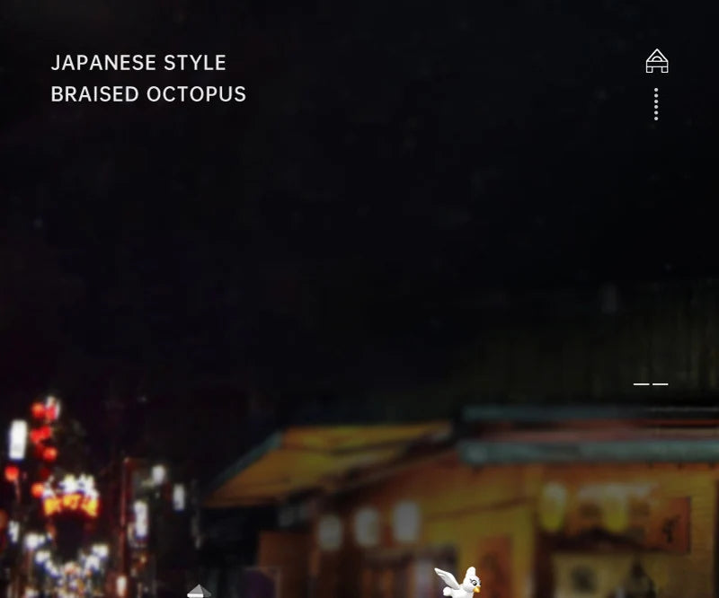 Street View Series Building blocks Izakaya Shaved Ice Shop Takoyaki Shop Coffee shop Panda Tea House model children's gift