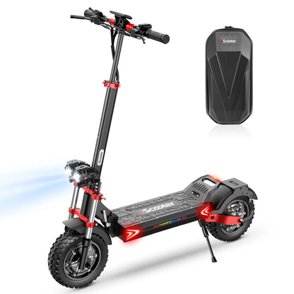 iScooter iX8 12 inch Electric Scooter 2400W Dual Motor Off Road E-Scooter 20Ah 60km/h Scooters 70km Max Range Foldable EScooters