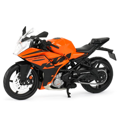 Maisto 1:12 KTM RC 390 Die Cast Vehicles Collectible Hobbies Motorcycle Toys Model.