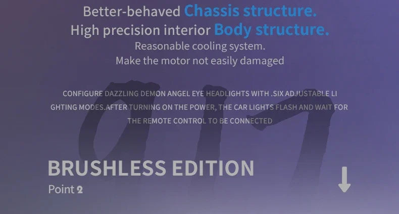 16307PRO 1:16 70KM/H Brushless Remote Control Car High Speed Drift Racing Car Four Wheel Drive Off Road Vehicle Boys Toy Gift.