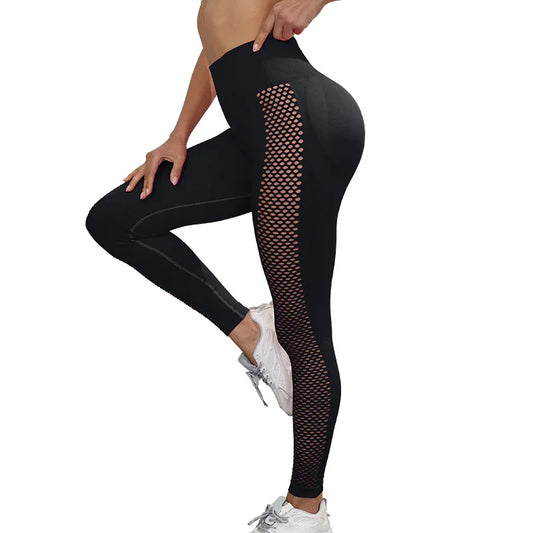 Sexy Leggings Yoga Hosen Turnhalle Hohe Taille Push-Up Fitness Weibliche Leggings Einfarbig Frauen Hosen Sport Strumpfhosen