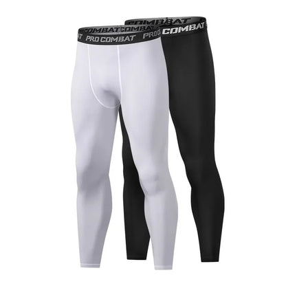 Herren-Kompressionshose, Strumpfhosen, coole, trockene Leggings, Sport-Baselayer-Laufhose, sportliches Training, aktive Shorts