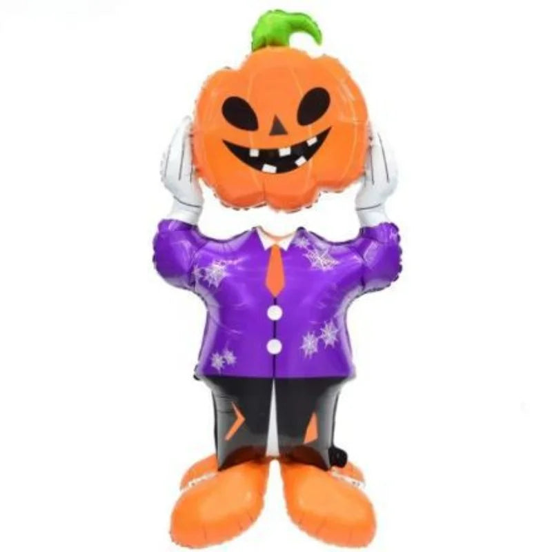 2025 Halloween Große Stehende Ballonbasis Skelett Kürbis Geisterbaum Halloween Aufblasbare Luftballons Partydekorationen Zubehör.