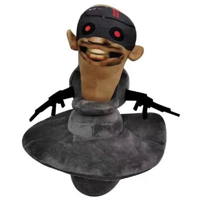 2025 new Skibidi Toilet Clockman Titan TV Man Speakerman Plush Horror Game Cartoon Stuffed Doll Kids Birthday Christmas Gifts.