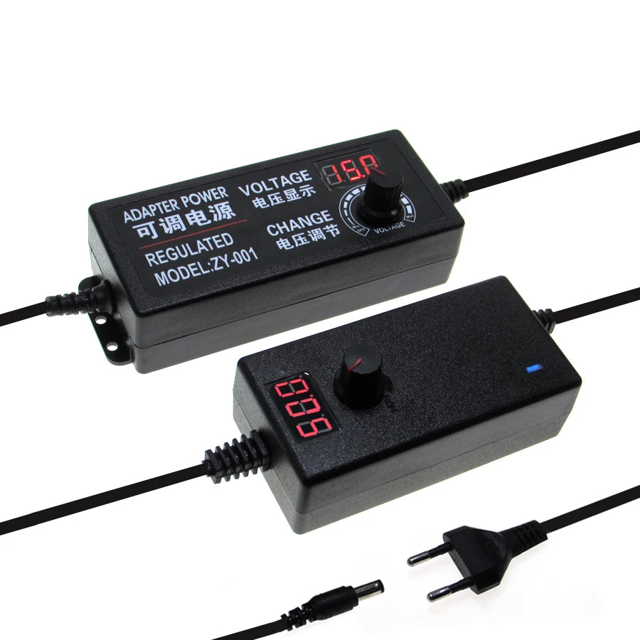 AC DC Adjustable Power Supply 3V 5V 6V 9V 12V 15V 18V 24V 1A 2A 5A AC/DC Switching Power Supply Adapter 220V To 12V 24V 12 24 V.