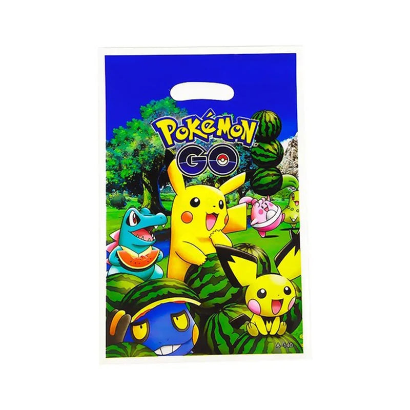 Pokemon Geburtstag Party Dekoration Pikachu Blitz Neue Ballon Set Kid Event Liefert Einweg Geschirr Banner Maske Hintergrund.