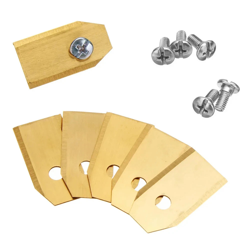 18/30PCS Rasenmäher Schneidmesser Edelstahl Mäher Cutter Klinge Ersatz Trimmer Cutter für Husqvarna Automower/Gardena