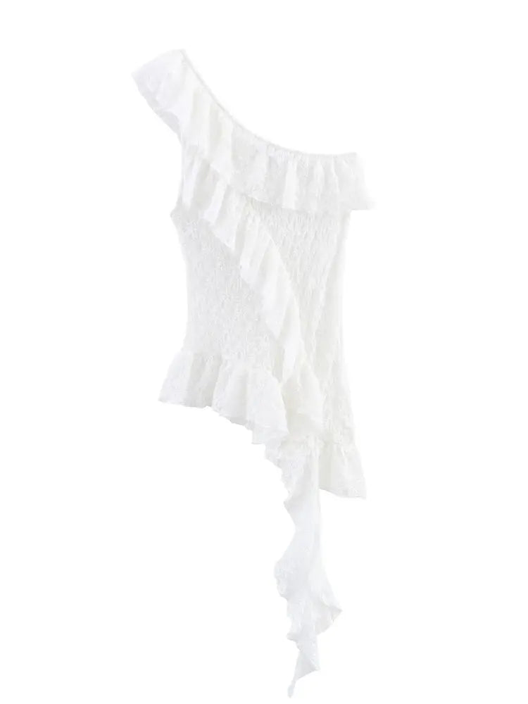 Tossy Fashion Summer Lace Long Skirt Women See-Through Slim High Waist Hollow Out Patchwork Elegant Commute Female Maxi Skirt