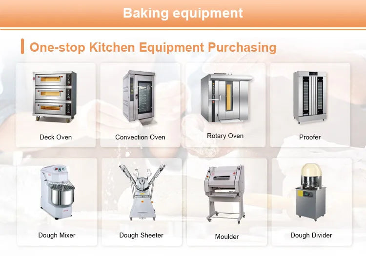 Commercial Baking Equipment 3 Deck 6 Tray Gas Electric Bakery Bread Deck Oven For Cake Pizza.