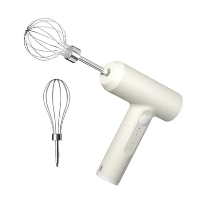 portable Rechargeable Electric Egg Beater With Stand Bracket 3 Speeds Adjustable Hand Whisk Drink Mixer Milk Frother for Coffee.