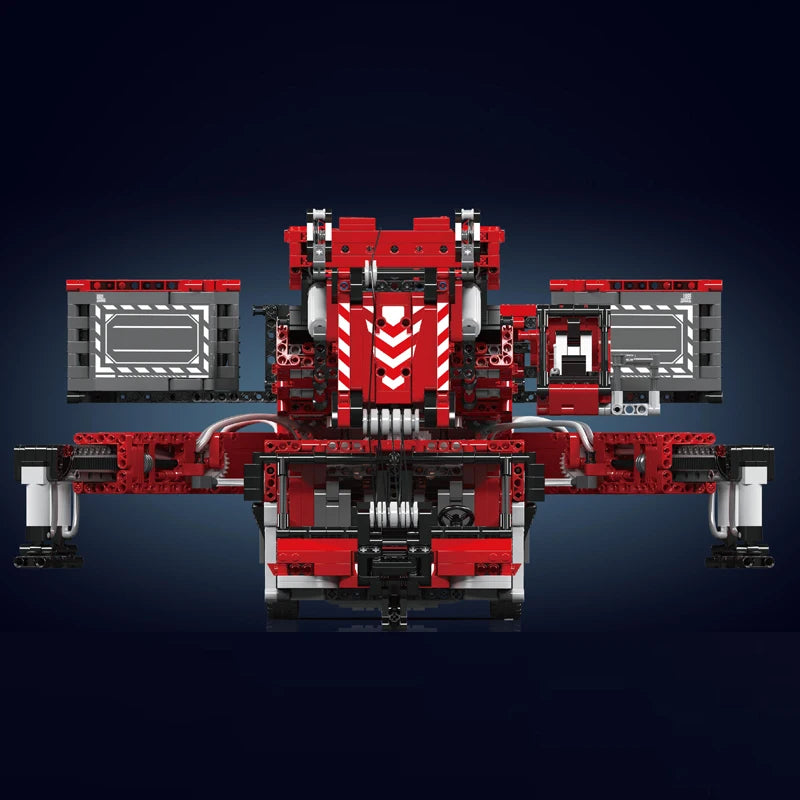 Mould King 17007 17008 Technical Truck Building Block Remote Control Liebherred LTM 11200 Crane Model Kids Christmas Car Toys.