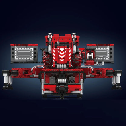 Mould King 17007 17008 Technical Truck Building Block Remote Control Liebherred LTM 11200 Crane Model Kids Christmas Car Toys.