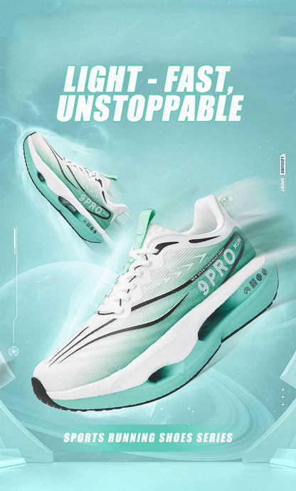 Cushioning Running Shoes 9PRO for Men Carbon Board Sneakers Outdoor Training Sports Lightweight Breathable Shoes Women's 2025.