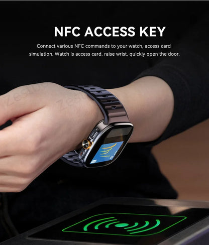 New M99 5G Cellular Version Smartwatch 2.4inch Amoled Larger Screen Android Smart Watch With Rotary Camera Sim Card Slot WIFI