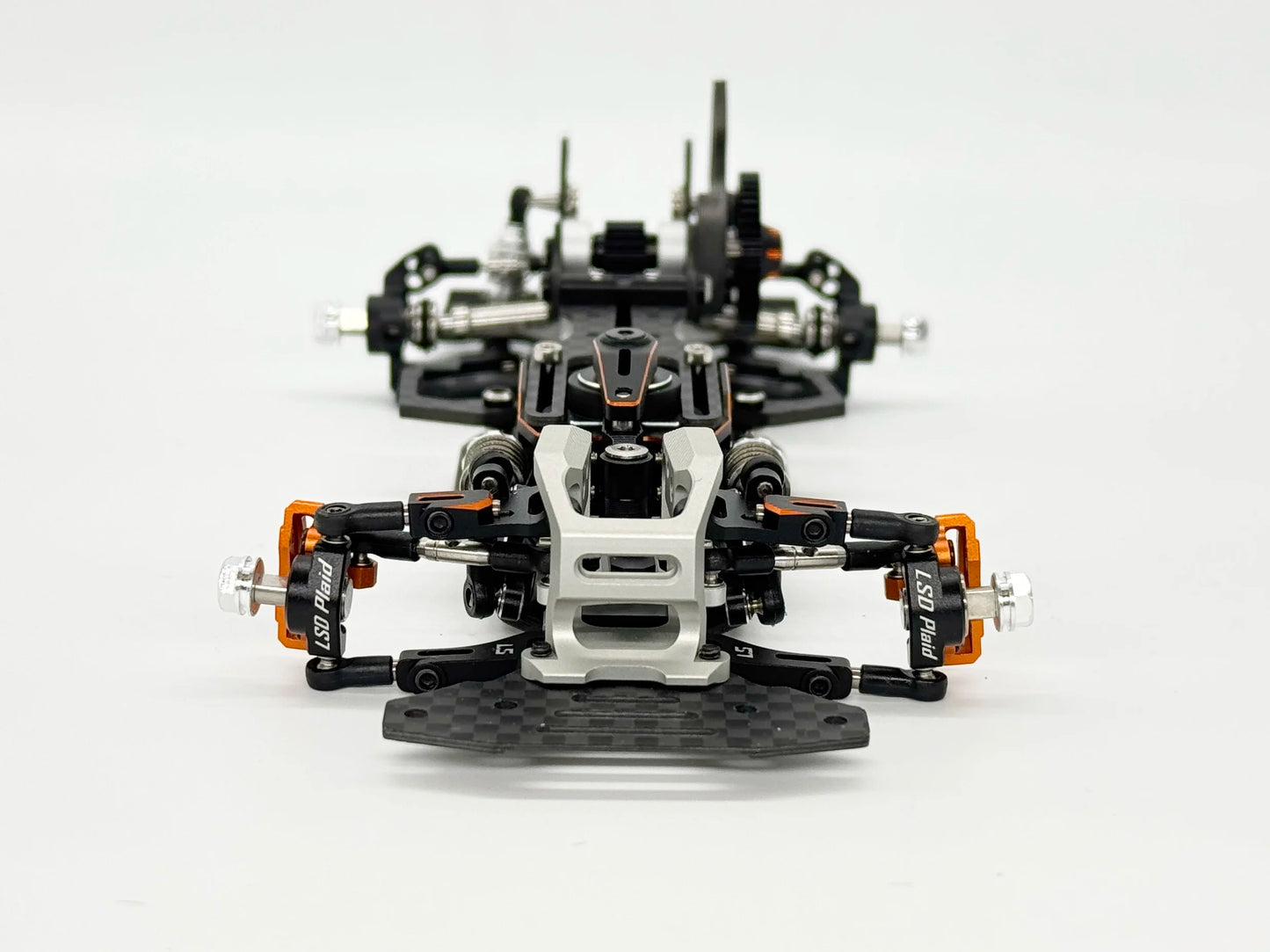 LSD Plaid RC Mini Car 1/24 RC Drift Mosquito Car  Frame KIT Lightweight Electric Remote Control Drift Model Toy Holiday Gift