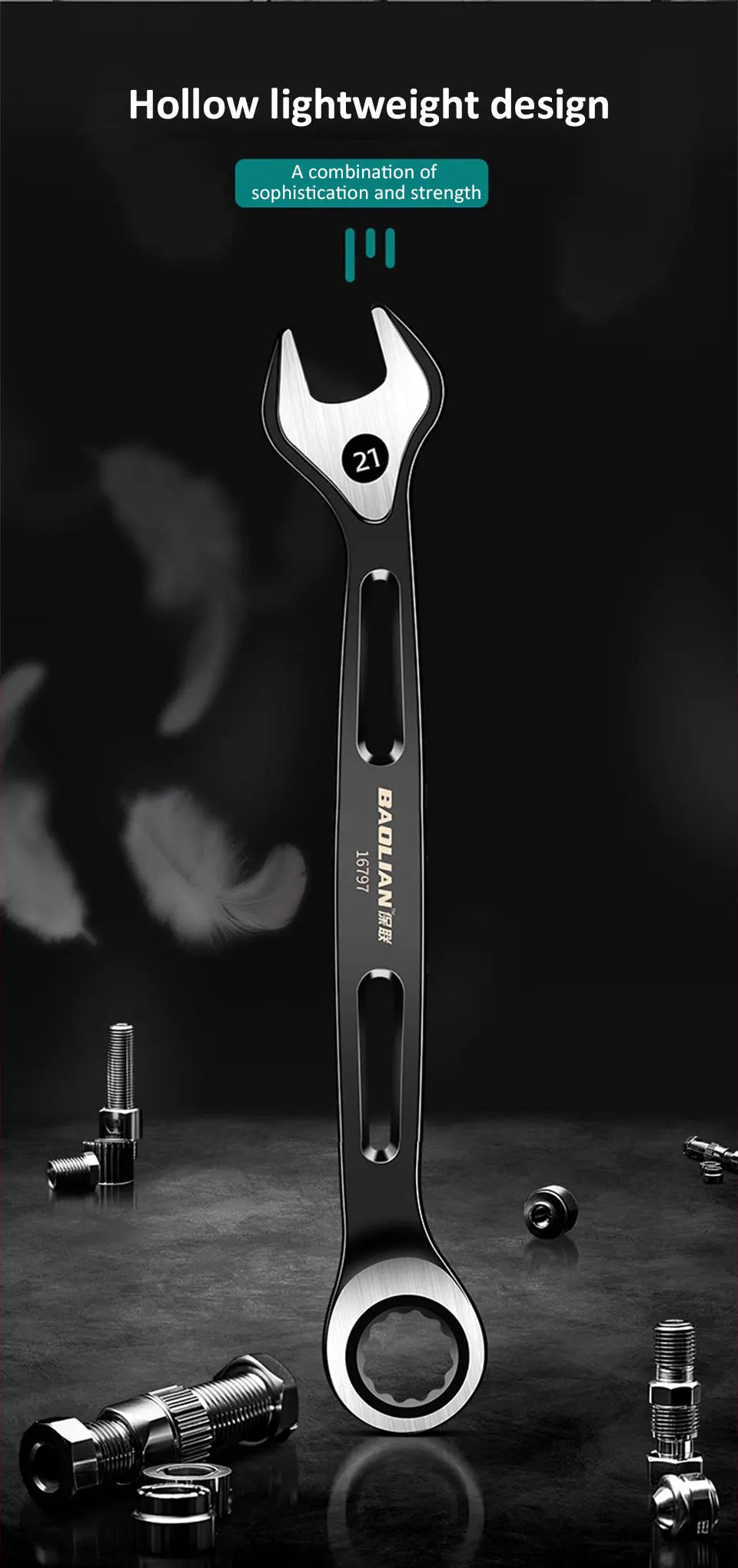 1PC 6-22mm Kombination Ratsche Dual-zweck Schlüssel Metric Universal Spanner arbeitssparende Anti Slip reparatur Werkzeug Hand Werkzeug