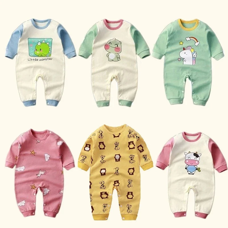 Kinder Overall Babykleidung Strampler Neugeborenen Body Babykleidung Junge Mädchen Artikel Baumwolle Kleinkind Nachtwäsche Einteiliges Outfit.