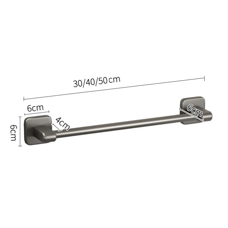 Bad Handtuchhalter ohne Bohren Badezimmer Schwarz Handtuchhalter Handtuchhalter Selbstklebender Badezimmer Handtuchhalter Handtuchhalter