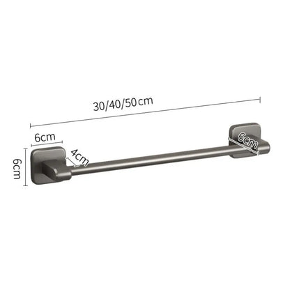 Bad Handtuchhalter ohne Bohren Badezimmer Schwarz Handtuchhalter Handtuchhalter Selbstklebender Badezimmer Handtuchhalter Handtuchhalter