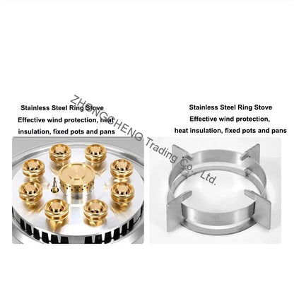 7kw Gas Cooktop Single Stove Household Liquefaction Gas Stove Single Coal Desktop Embedded Single Gas Stove 4.5 KW/5.2kw/