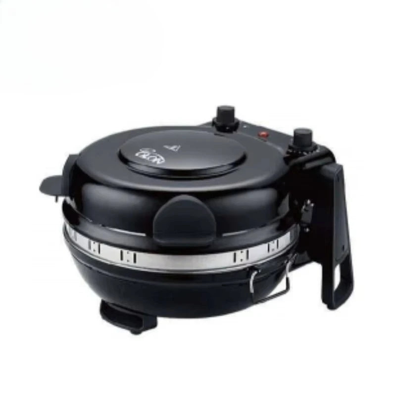 Elektrischer eingebauter Pizzaofen aus Edelstahl für den Innenbereich, Grillmaschine mit Backofen, Steinbackform